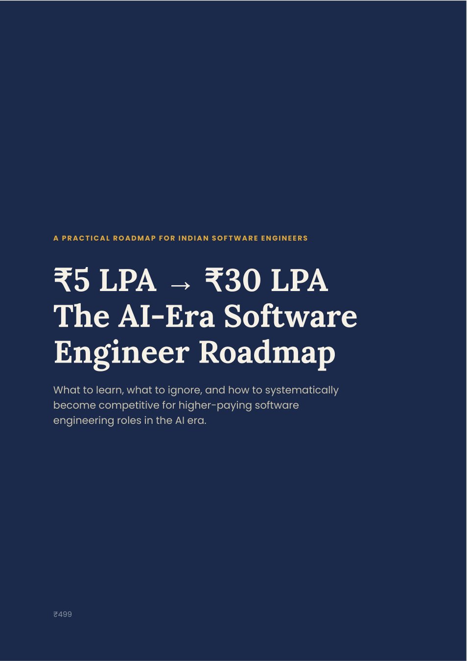 The AI-Era Software Engineer Roadmap cover